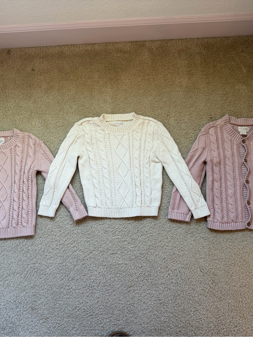Little Planet by Carters Lot of 3 Girls Sweaters 4T - Picture 2 of 8